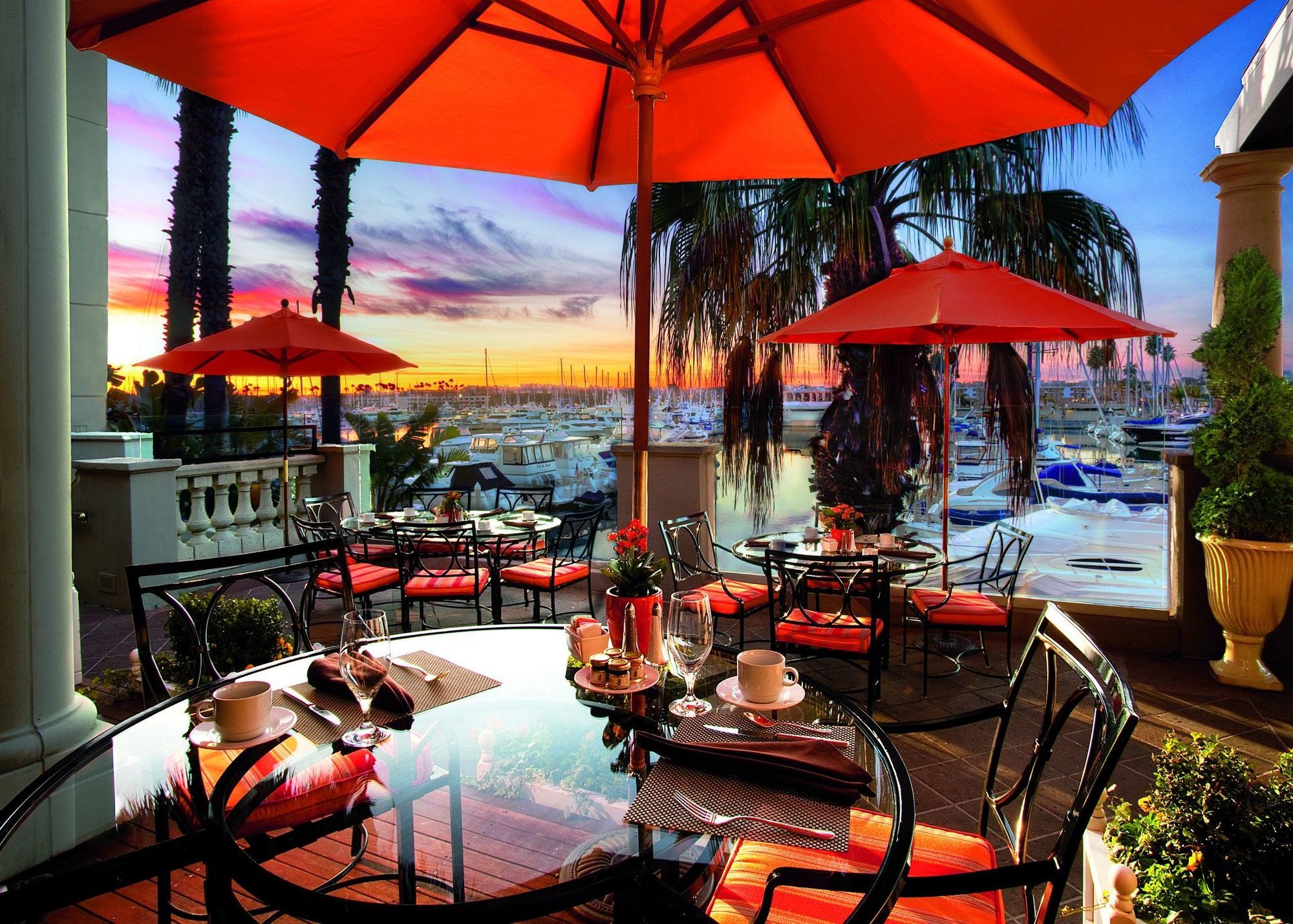 מלון לוס אנג'לס The Ritz-Carlton, Marina Del Rey מסעדה תמונה